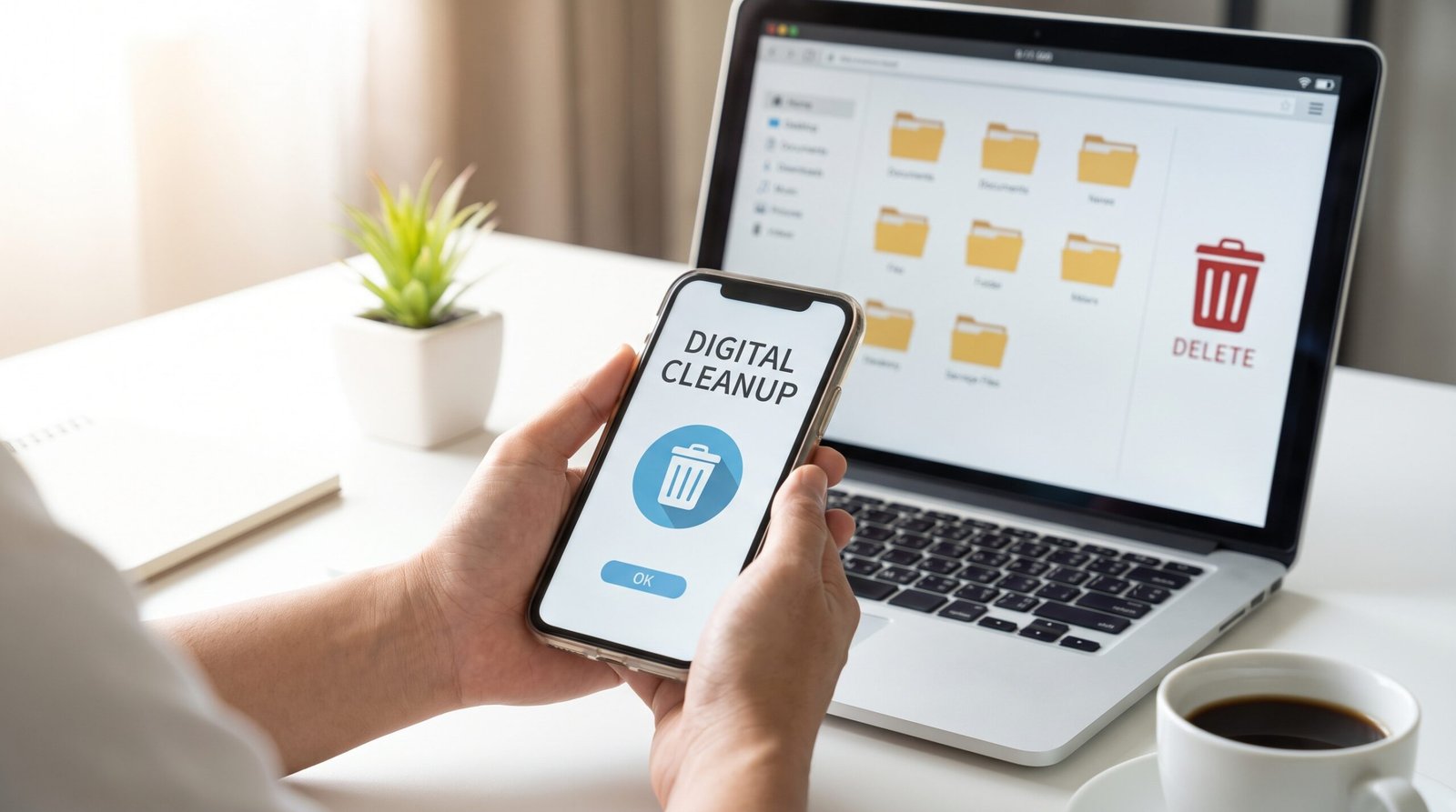digital declutter guide