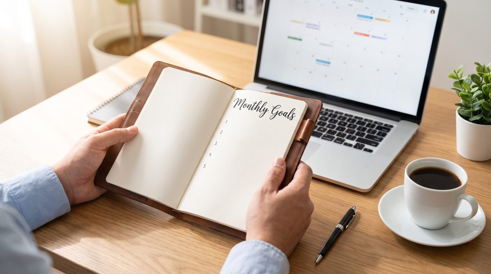 how to set monthly goals